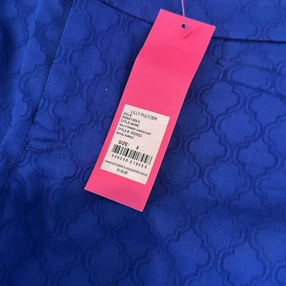 NWT Lilly Pulitzer Kelly skinny ankle pants - Picture 2 of 2